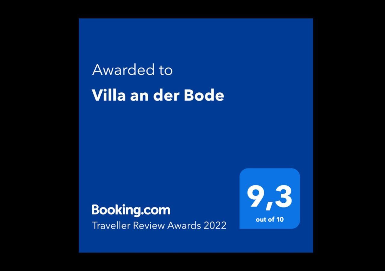 Villa An Der Bode Thale Exterior foto